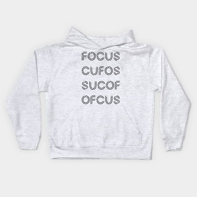 FOCUS Kids Hoodie by A Comic Wizard